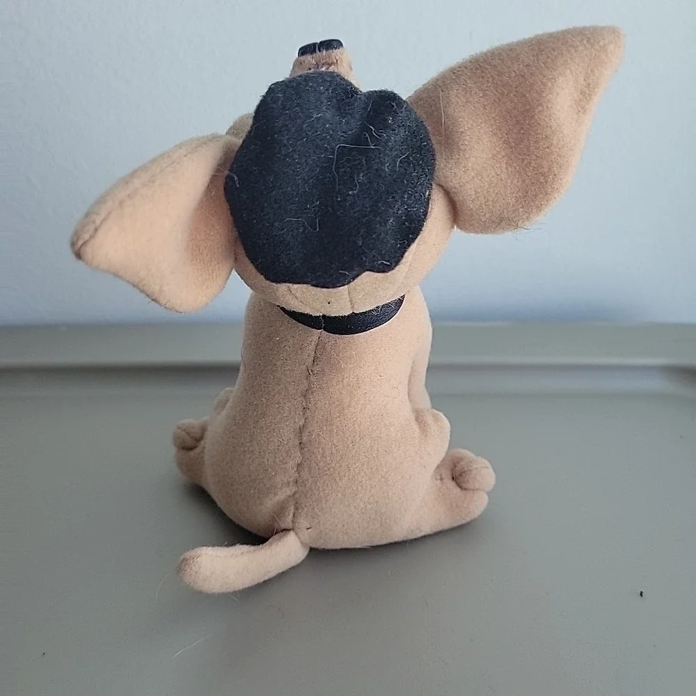 Yo Quiero Taco Bell Plush Chihuahua lot of 2 Dogs Talking Microphone & 2000 Y2k